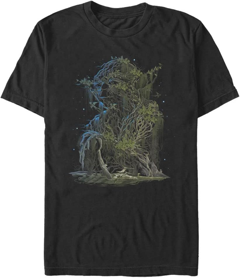 STAR WARS Yodagobah Men's Tops Short Sleeve Tee Shirt T-Shirt | Premium Quality