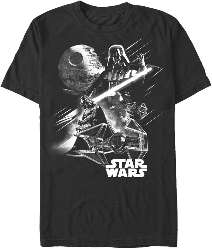 STAR WARS Big & Tall Vader Collage Men's Tops Short Sleeve Tee Shirt T-Shirt | Best Seller
