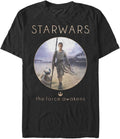 STAR WARS Force Rey Awakens Men's Tops Short Sleeve Tee Shirt T-Shirt | Best Seller