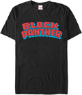 Marvel Big & Tall Classic Panther Logo Men's Tops Short Sleeve Tee Shirt T-Shirt | Premium Quality