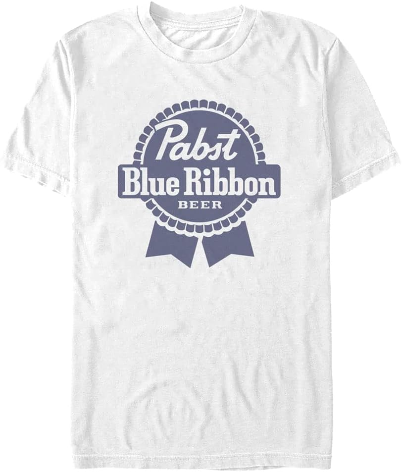 Fifth Sun Pabst Simple Young Men's Short Sleeve Tee Shirt T-Shirt | Trending 2025