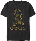 Nickelodeon Men's Big & Tall Garfield Schematic Apparel | Best Seller