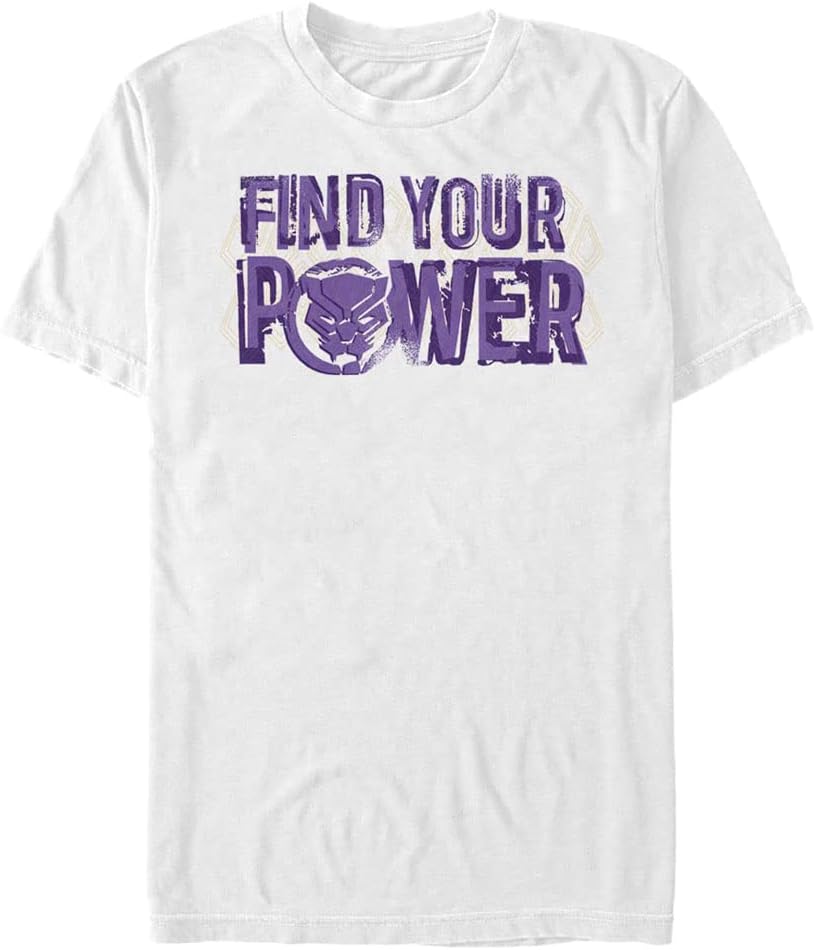 Marvel Big & Tall Classic Panther Power Men's Tops Short Sleeve Tee Shirt T-Shirt | Best Seller