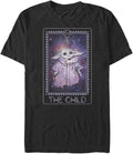 STAR WARS Mandalorian Cosmic Tarot Men's Tops Short Sleeve Tee Shirt T-Shirt | Trending 2025