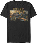 The Lord Of The Rings Two Towers Rivendell Men's Tops Short Sleeve Tee Shirt T-Shirt | Premium Quality