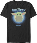 STAR WARS Big & Tall Mandalorian Baby Spotlight Men's Tops Short Sleeve Tee Shirt T-Shirt | Premium Quality