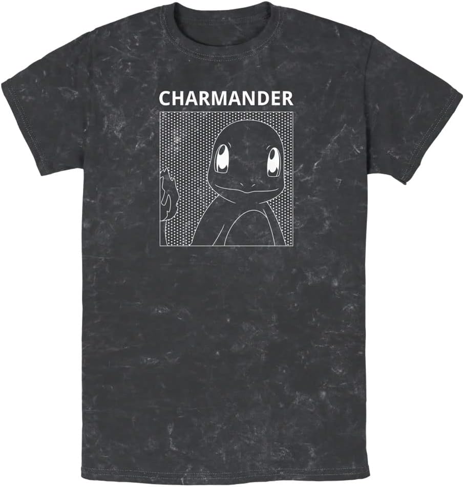 Pokemon Mens Charmander Comic Box Apparel | US Viral Style