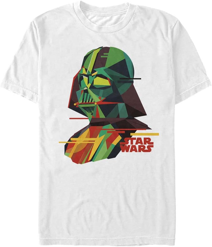 STAR WARS Big & Tall Paper Cut Vader Men's Tops Short Sleeve Tee Shirt T-Shirt | Premium Quality