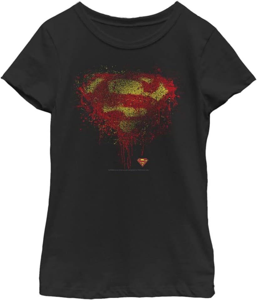 DC Comics Kids' Splatter Superman Apparel | US Viral Style