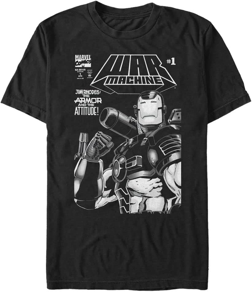 Marvel Big & Tall Classic War Machine Men's Tops Short Sleeve Tee Shirt T-Shirt | Trending 2025