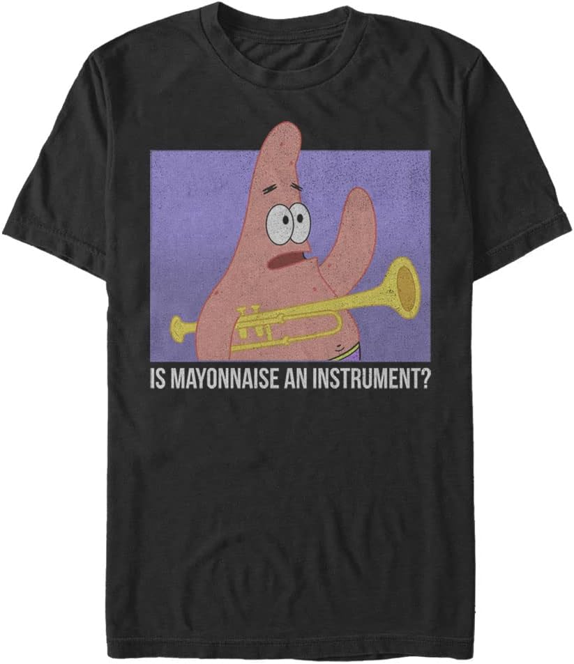 Nickelodeon Men's Big & Tall Mayonnaise Apparel | Aesthetic Streetwear