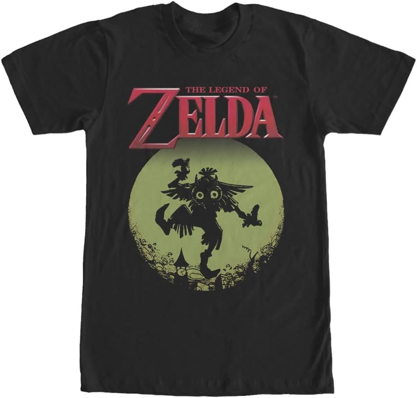 Nintendo Big & Tall Majora Moon Men's Tops Short Sleeve Tee Shirt T-Shirt | US Viral Style