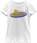 Nickelodeon Kids Fairly OddParents Logo Girls Short Sleeve Tee Shirt T-Shirt | Aesthetic Streetwear