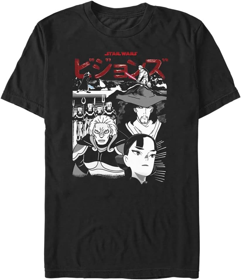 STAR WARS Akakiri Visions Men's Tops Short Sleeve Tee Shirt T-Shirt | Trending 2025