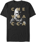 STAR WARS Mens Big & Tall Clone Wars Chewy Text Apparel | US Viral Style