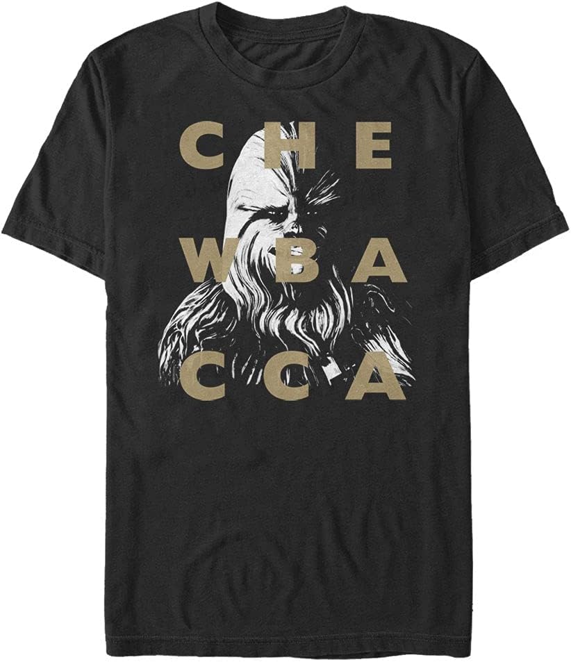 STAR WARS Mens Big & Tall Clone Wars Chewy Text Apparel | US Viral Style