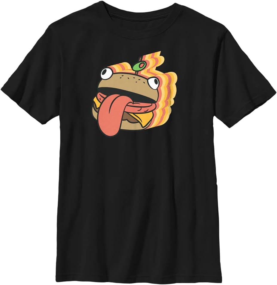 Fifth Sun Kids' Fortnite Durr Burger Drop Boys Short Sleeve Tee Shirt T-Shirt | Trending 2025