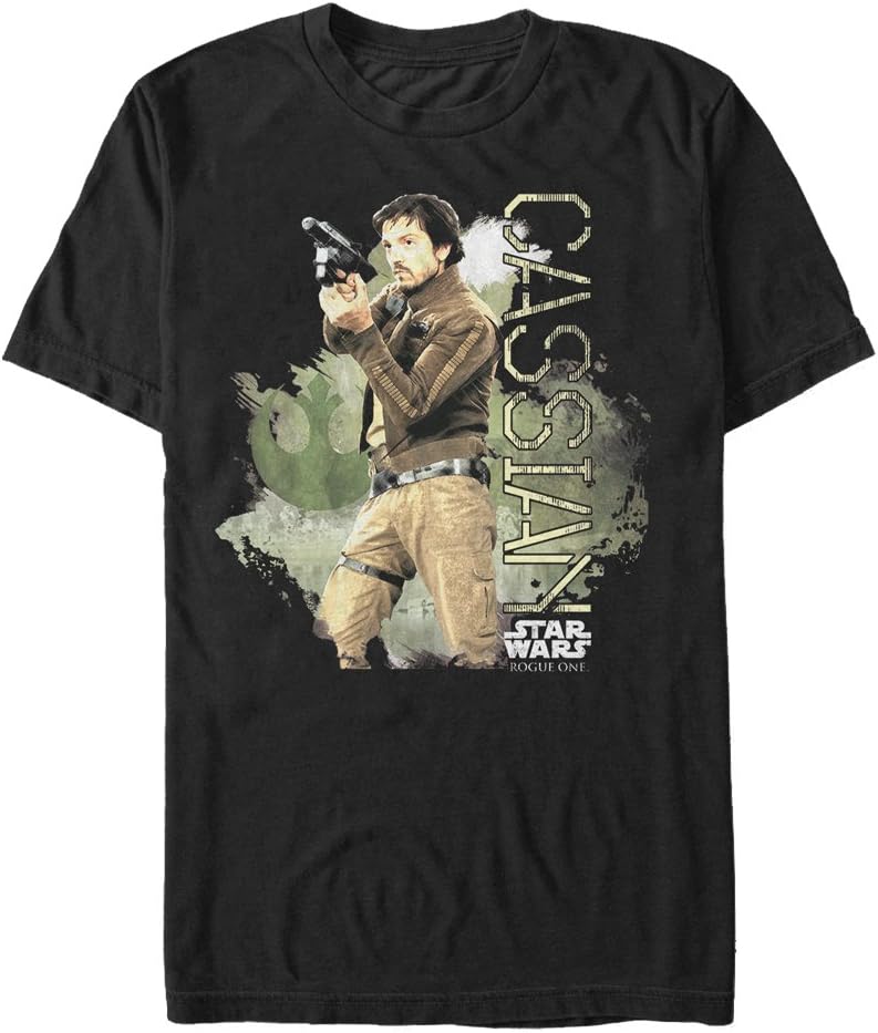 STAR WARS Men's Rogue One Cassian Graphic Apparel | Aesthetic Streetwear