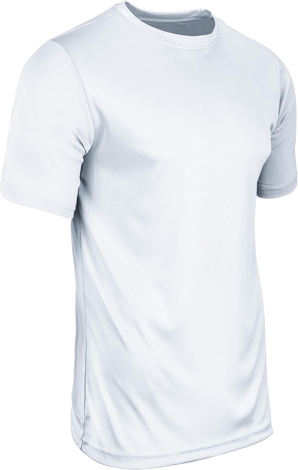 Champro Men's Standard Vision Lightweight Polyester T-Shirt Jersey, White, Adult Large T-Shirt | Trending 2025