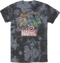 Marvel Avengers Team Retro Comic Vintage Men's Wash Apparel | Trending 2025