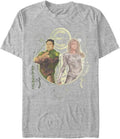Marvel Big & Tall Eternals Gilgamesh Thena Duo Men's Tops Short Sleeve Tee Shirt T-Shirt | US Viral Style