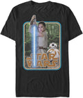 STAR WARS Big & Tall Awakens Force Ready Men's Tops Short Sleeve Tee Shirt T-Shirt | US Viral Style
