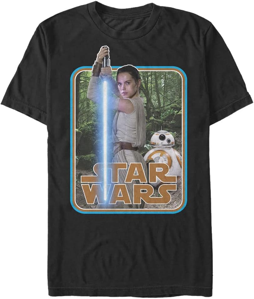 STAR WARS Big & Tall Awakens Force Ready Men's Tops Short Sleeve Tee Shirt T-Shirt | US Viral Style