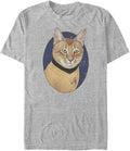Star Trek Original Series Cat-Tain Kirk Men's Tops Short Sleeve Tee Shirt T-Shirt | US Viral Style