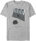 STAR WARS Mouse Droid Crossing Men's Tops Short Sleeve Tee Shirt T-Shirt | Trending 2025