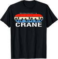 Retro Massachusetts Crane Souvenir Palm Trees T-Shirt T-Shirt | Premium Quality