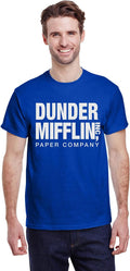 T-Line Men's The Office Tv Series Dunder Mifflin Logo Graphic Apparel | Trending 2025