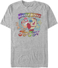 Nickelodeon Men's Big & Tall Happy Rainbow Apparel | Premium Quality