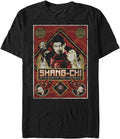 Marvel Big & Tall Shang-chi Defiance Men's Tops Short Sleeve Tee Shirt T-Shirt | Premium Quality