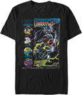 Disney Gargoyles Concrete Cover Men's Tops Short Sleeve Tee Shirt T-Shirt | Aesthetic Streetwear
