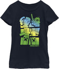 Microsoft - Rare Girl's Story Gradient T-Shirt, Navy, Medium T-Shirt | US Viral Style