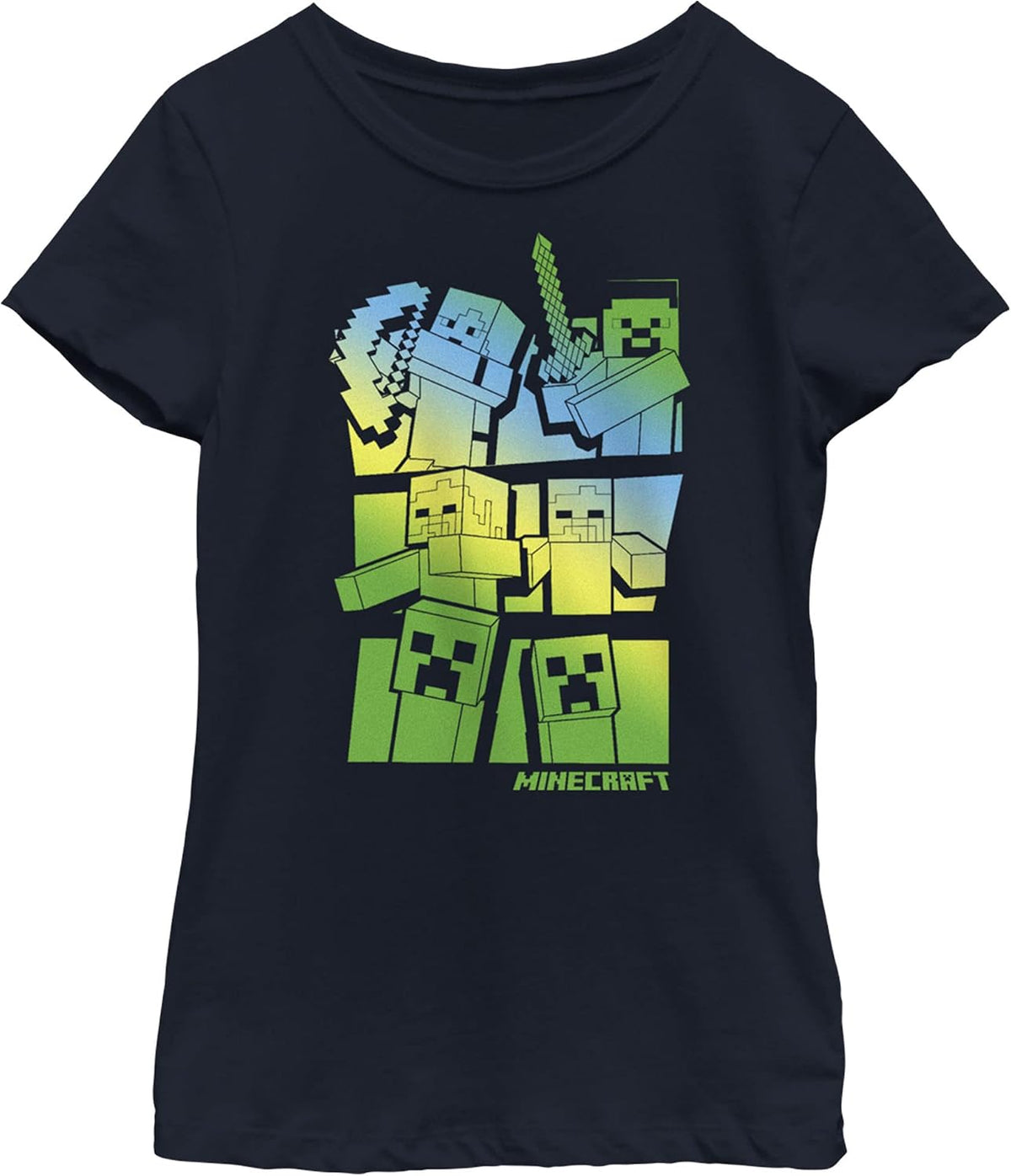 Microsoft - Rare Girl's Story Gradient T-Shirt, Navy, Medium T-Shirt | US Viral Style