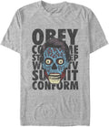Fifth Sun Big & Tall Live Propaganda Face Men's Tops Short Sleeve Tee Shirt T-Shirt | US Viral Style