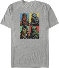 STAR WARS Big & Tall Warhol Men's Tops Short Sleeve Tee Shirt T-Shirt | Best Seller