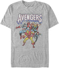 Marvel Classic Avengers Heroes Men's Tops Short Sleeve Tee Shirt T-Shirt | Premium Quality