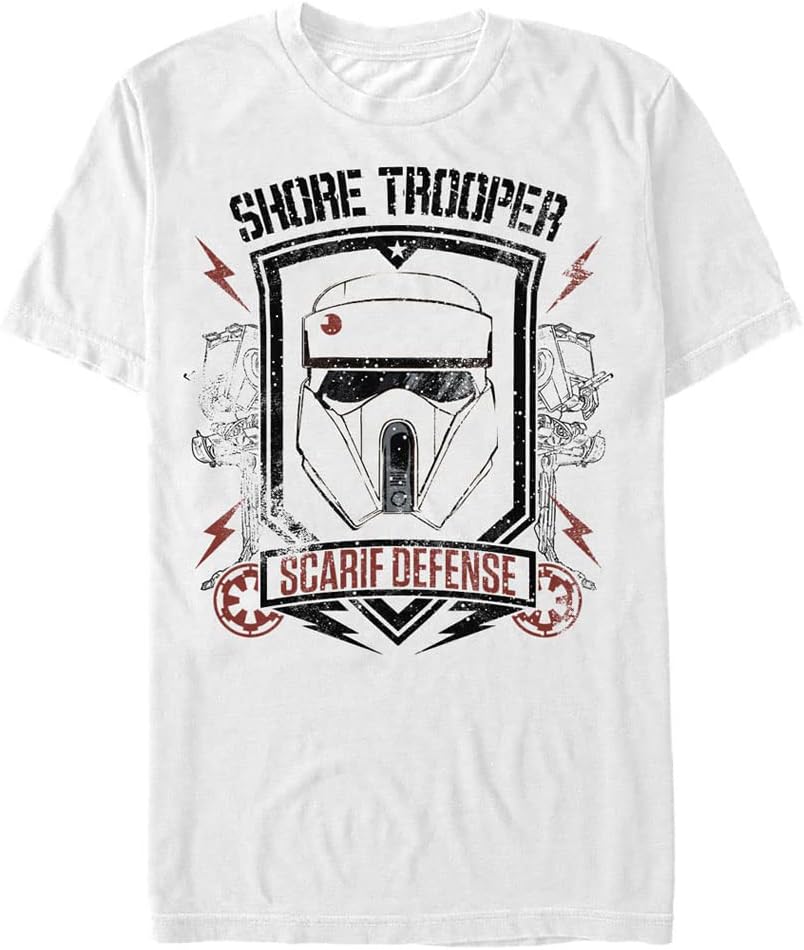 STAR WARS Big & Tall Rogue One Defense Unit Men's Tops Short Sleeve Tee Shirt T-Shirt | Best Seller