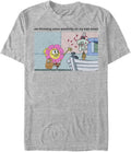 Nickelodeon Big & Tall Spongebob Squarepants Positivity Meme Men's Tops Short Sleeve Tee Shirt T-Shirt | Trending 2025