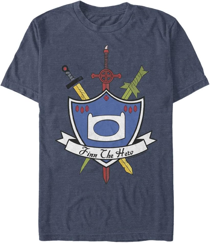 Adventure Time Men's Big & Tall Finn The Hero Apparel | Best Seller