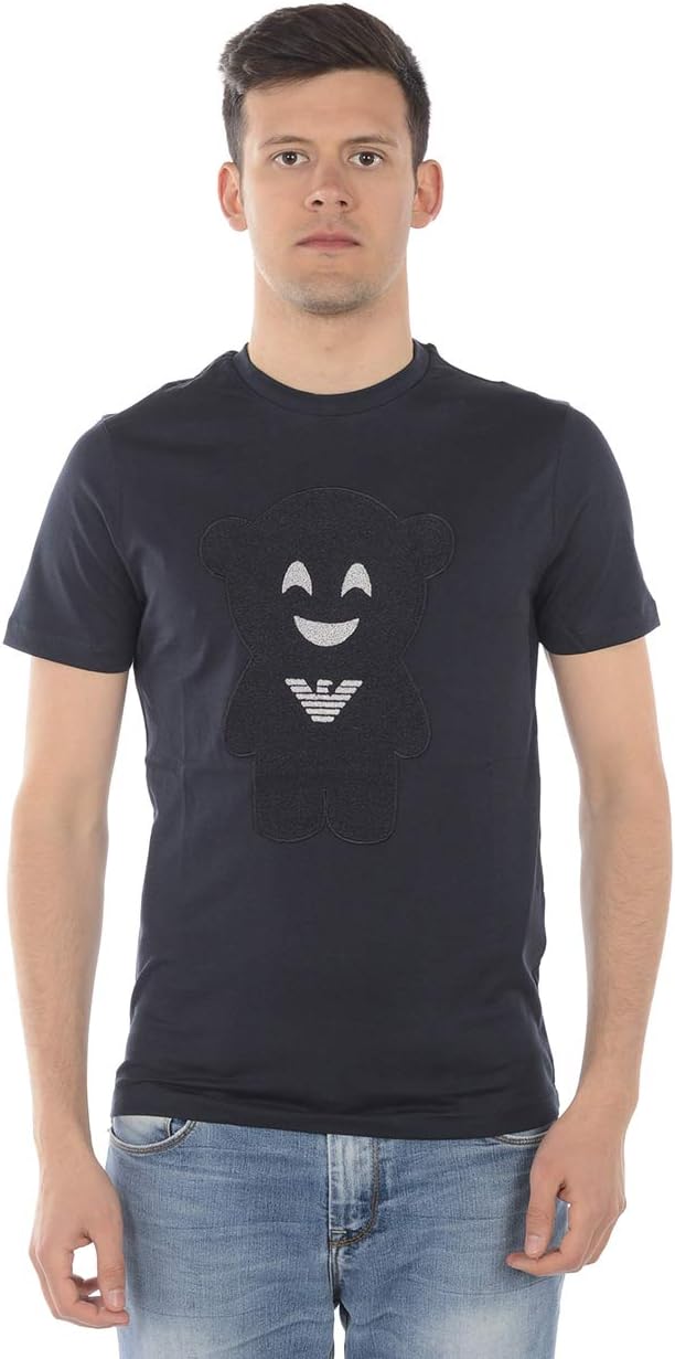 Emporio Armani Men's Manga Bear Crewneck Apparel | Aesthetic Streetwear