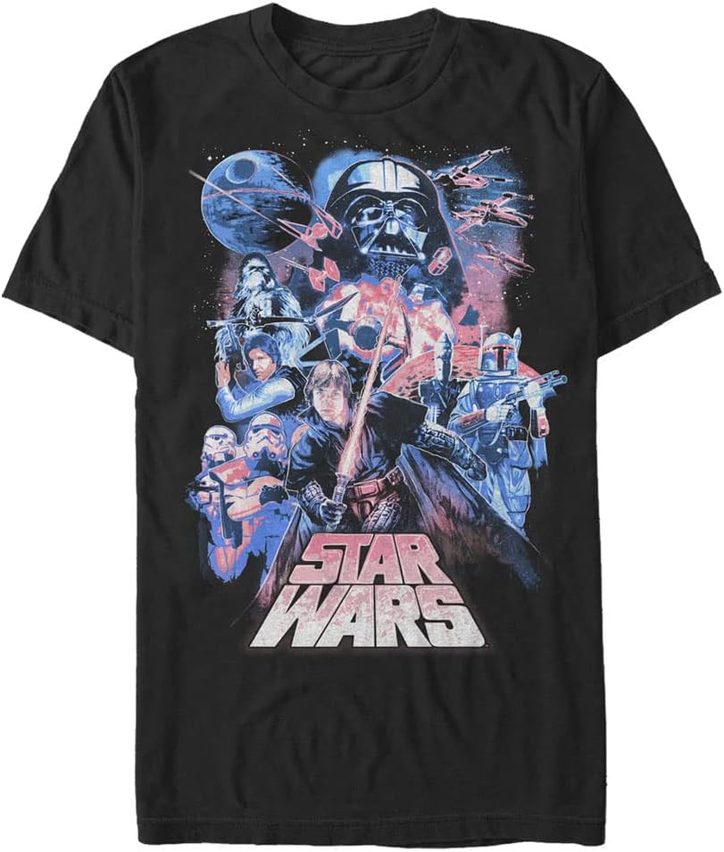 STAR WARS Pastel Men's Tops Short Sleeve Tee Shirt T-Shirt | Premium Quality