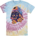 STAR WARS Colorful Melted Vader Collage Men's Tie Dye Apparel | Trending 2025