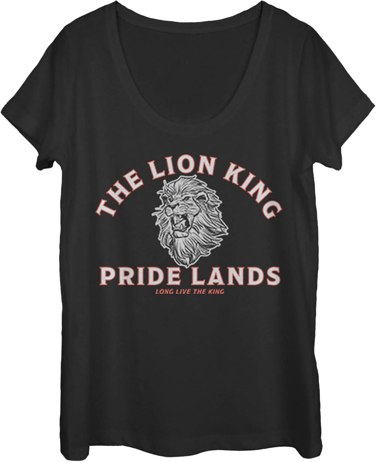 Fifth Sun Disney Minimal Lion King Back Women's Short Sleeve Tee Shirt T-Shirt | US Viral Style