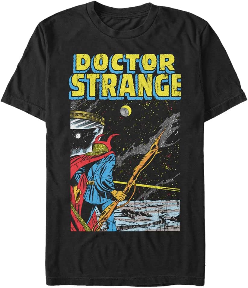 Marvel Big & Tall Classic Into Space Men's Tops Short Sleeve Tee Shirt T-Shirt | US Viral Style