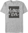 Disney Big & Tall Maleficent Mistress of Evil Men's Tops Short Sleeve Tee Shirt T-Shirt | Aesthetic Streetwear