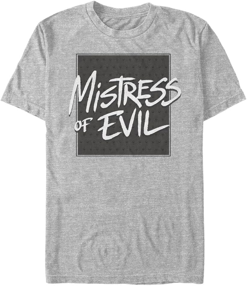 Disney Big & Tall Maleficent Mistress of Evil Men's Tops Short Sleeve Tee Shirt T-Shirt | Aesthetic Streetwear