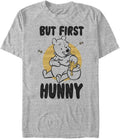Disney Big & Tall Winnie The Pooh First Hunny Men's Tops Short Sleeve Tee Shirt T-Shirt | Best Seller